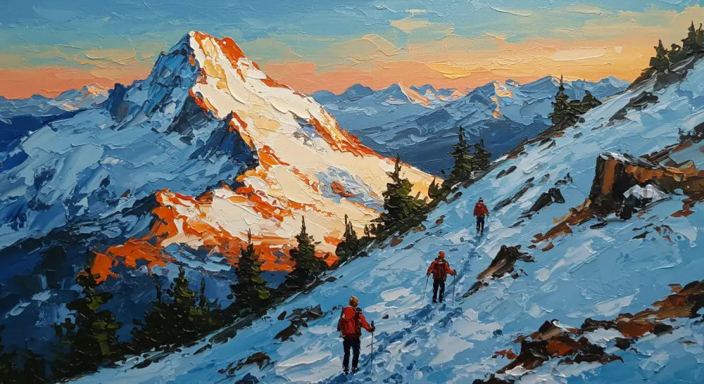 Summit Serenity 1 - Hand Painting