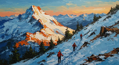 Summit Serenity 1 - Hand Painting
