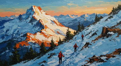 Summit Serenity 1 - Hand Painting