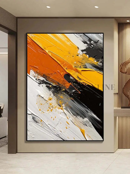Summit Textured Painting - Hand Painting