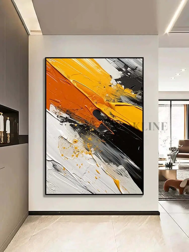 Summit Textured Painting - Hand Painting