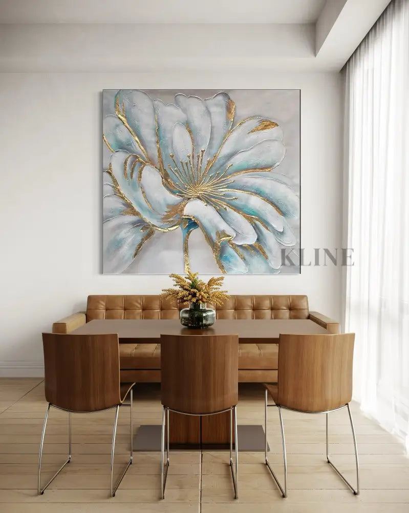 Sun-Kissed Indigo - Hand Painting