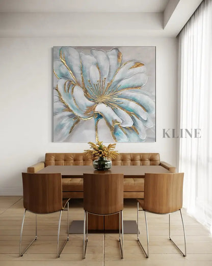 Sun-Kissed Indigo - Hand Painting