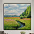 Sun Over the Sázava - Hand Painting