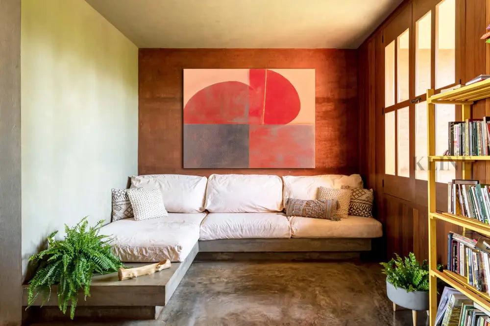 Sun Reflection - Hand Painting