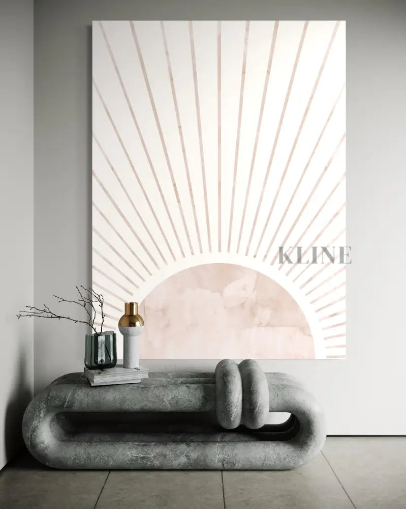 Sunbeams 1 - Hand Painting
