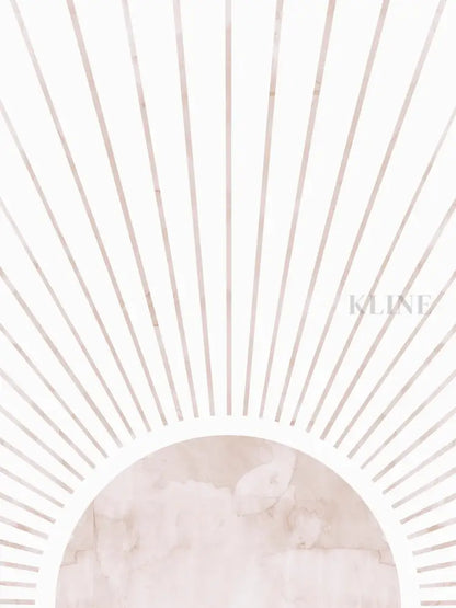 Sunbeams 1 - Hand Painting