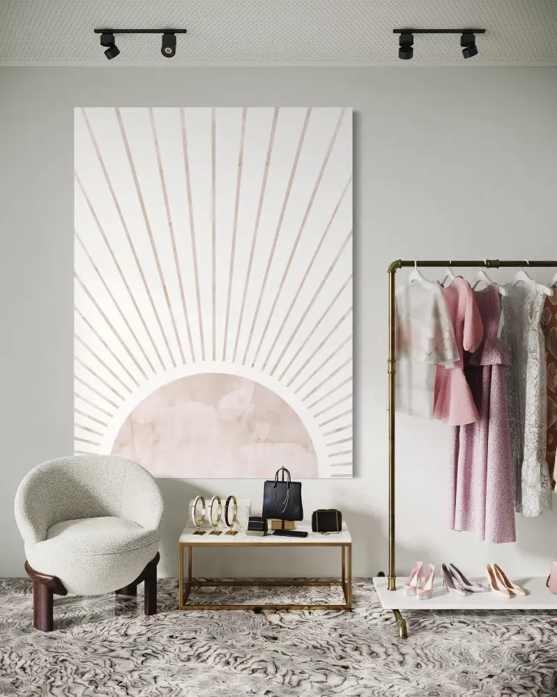 Sunbeams 1 - Hand Painting