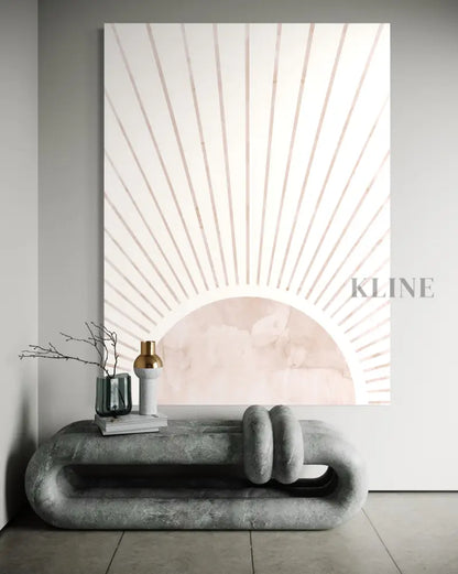 Sunbeams 1 - Hand Painting