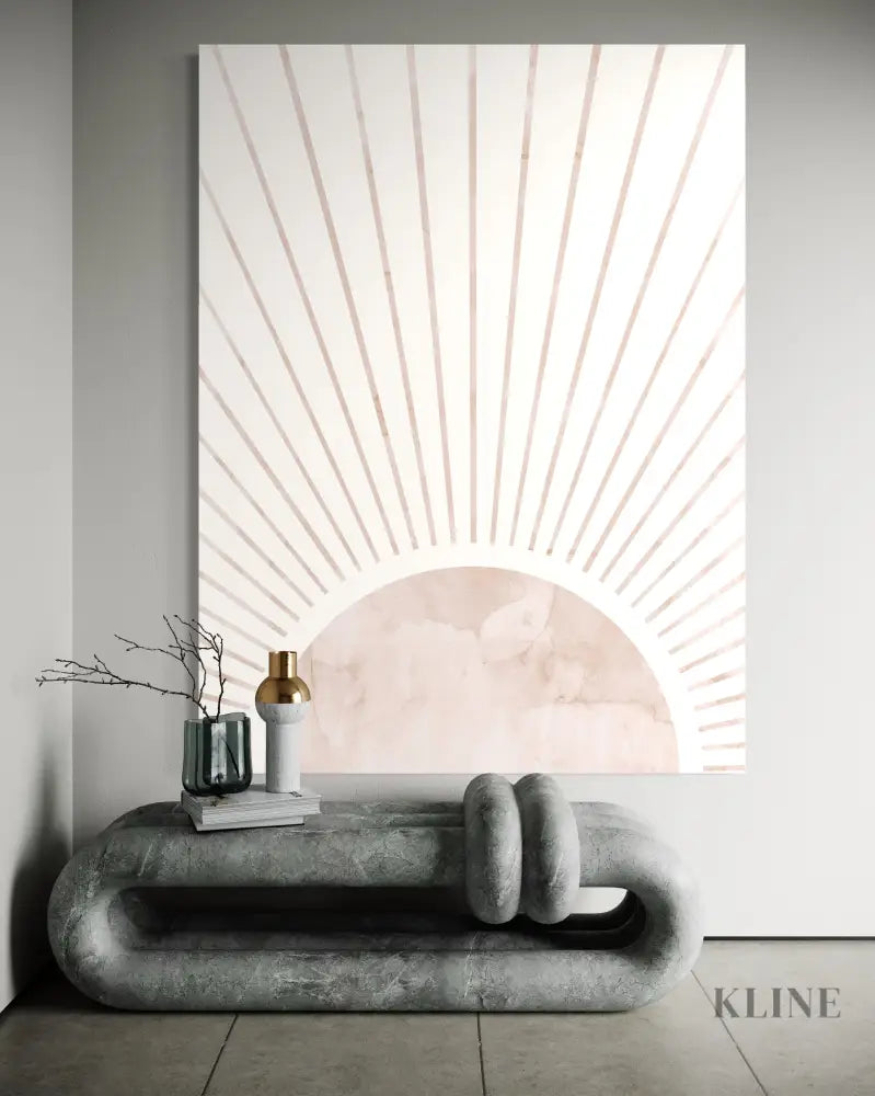 Sunbeams 1 - Hand Painting