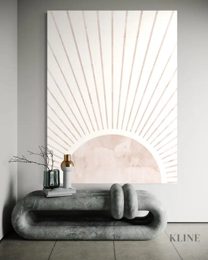 Sunbeams 1 - Hand Painting