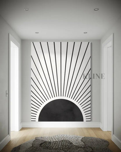Sunbeams 2 - Hand Painting