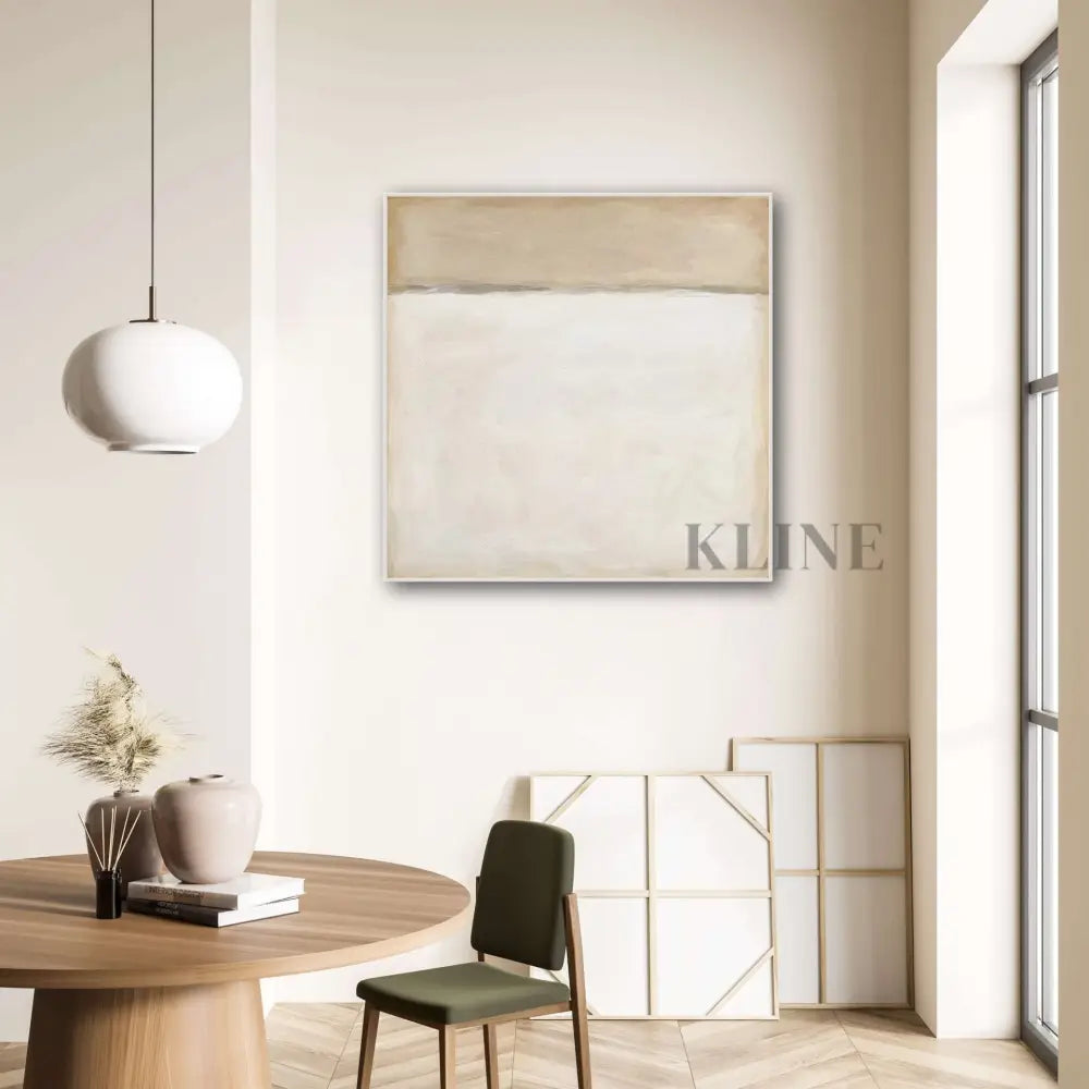 Sunbreak - Hand Painting Große Wandkunst
