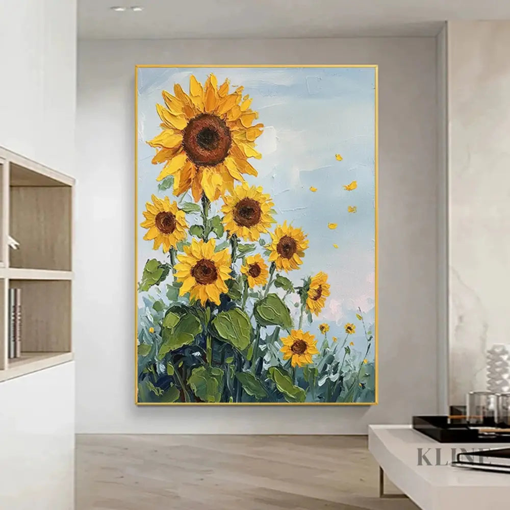 Sunlit Garden - Hand Painting