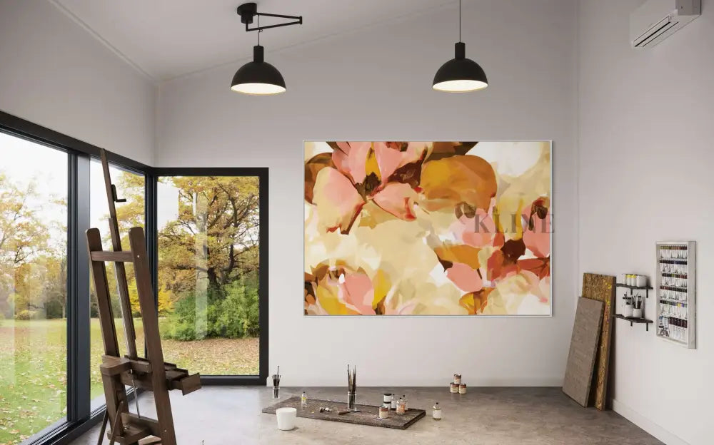 Sunny Floral - Hand Painting
