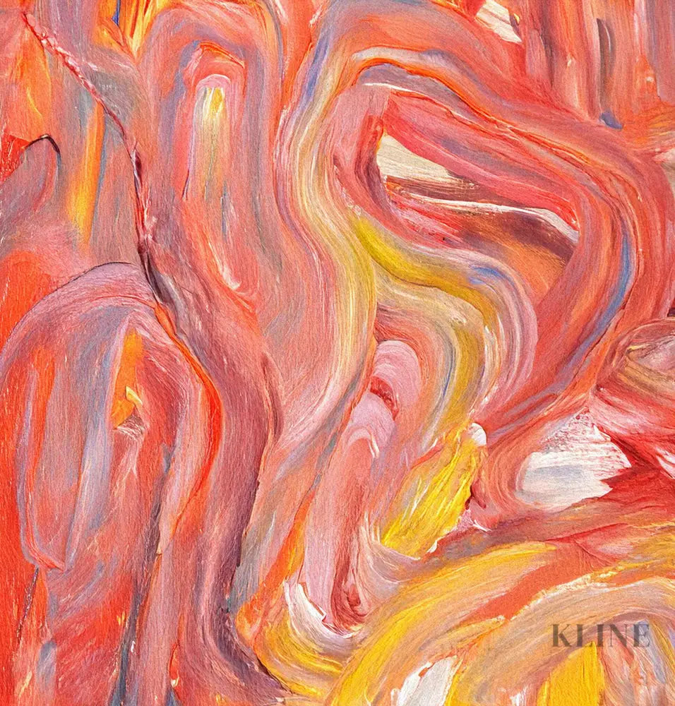 Sunset Swirls - Hand Painting 