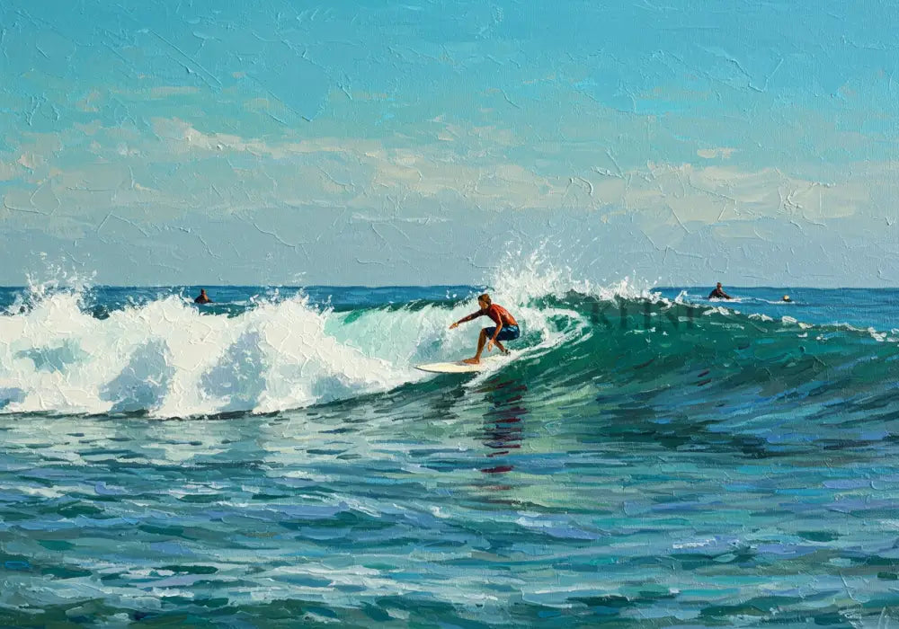 Surf Game - Hand Painting