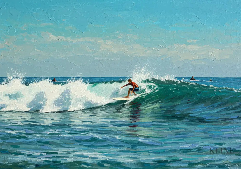 Surf Game - Hand Painting