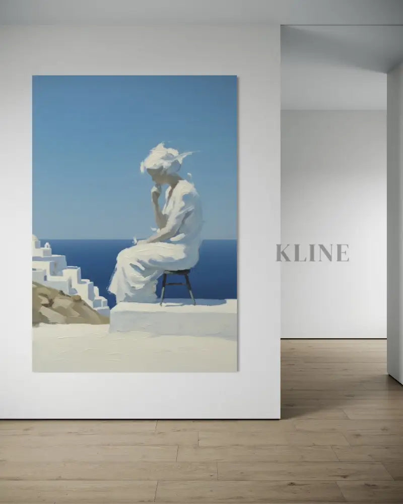 Suspended in Thought - Hand Painting