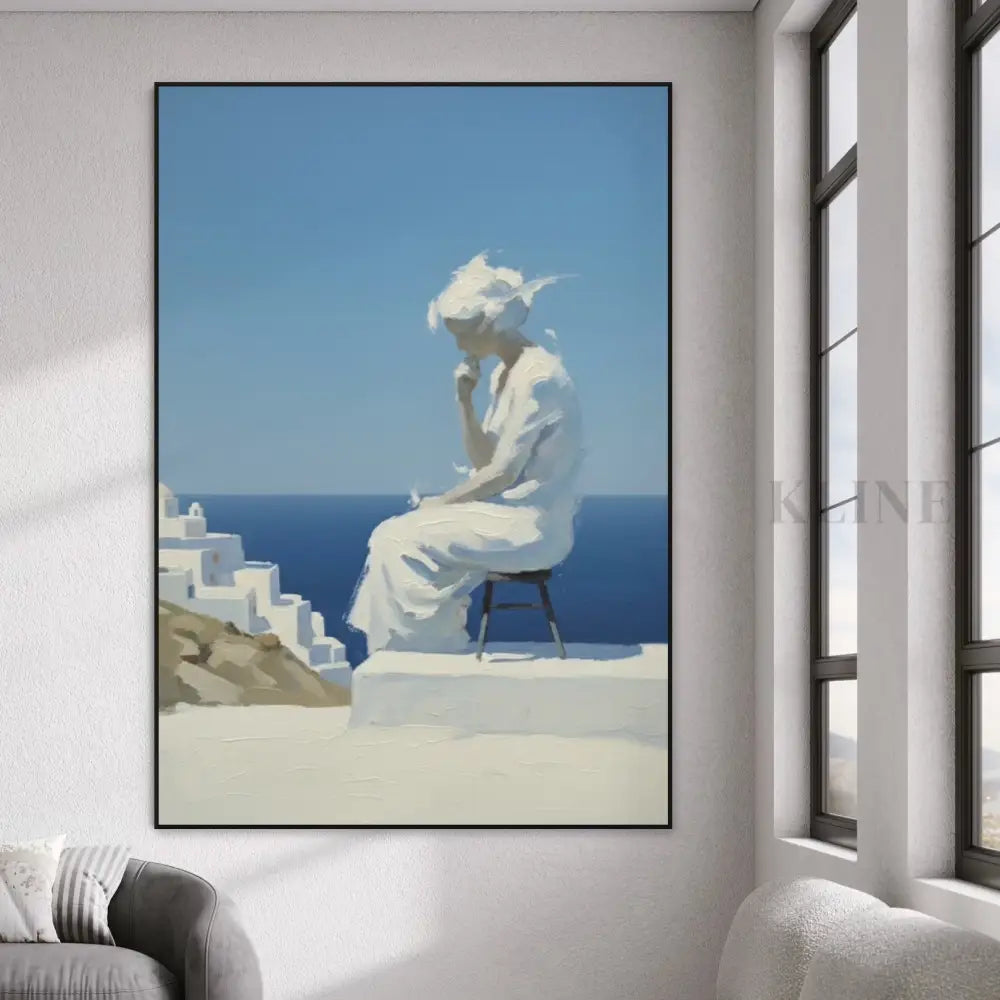 Suspended in Thought - Hand Painting