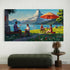 Swiss Picnic - Hand Painting