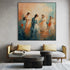 Symphony of Femininity - Hand Painting