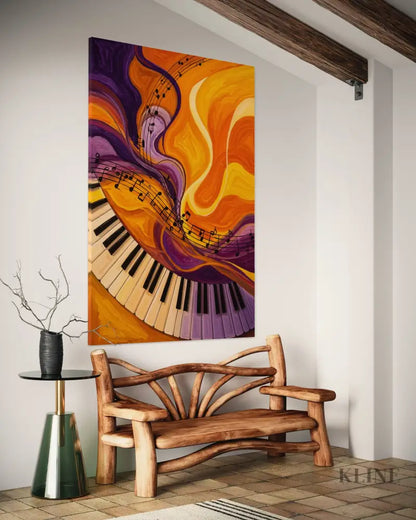 Symphony of Swirls - Hand Painting
