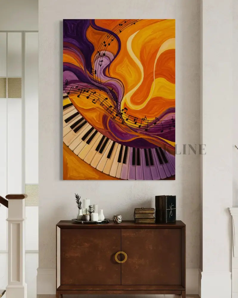 Symphony of Swirls - Hand Painting
