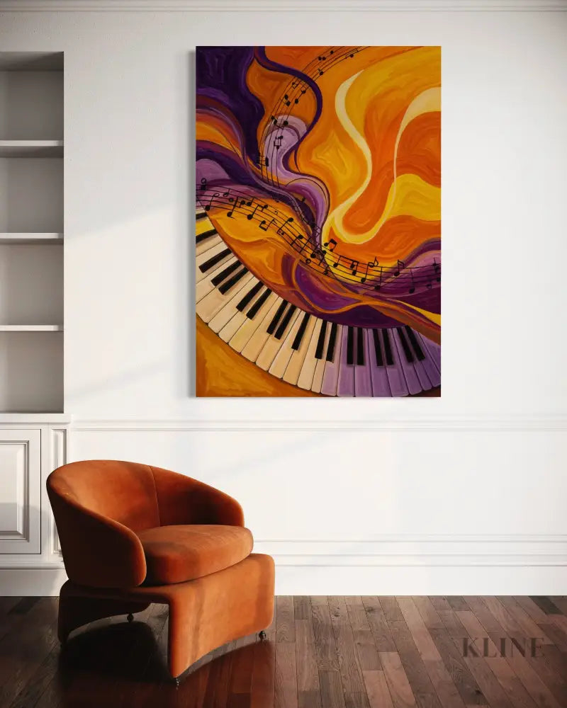 Symphony of Swirls - Hand Painting