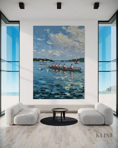 Sync in the Swell - Hand Painting