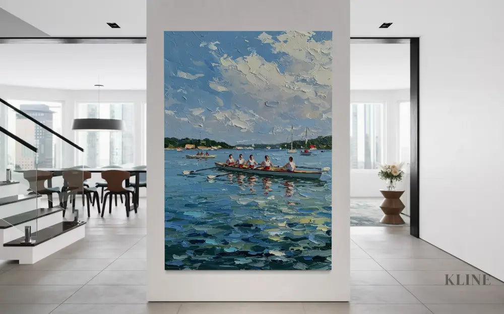 Sync in the Swell - Hand Painting 