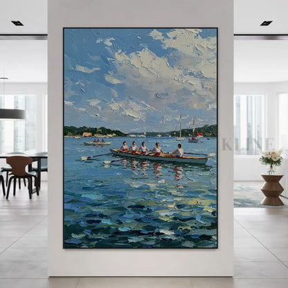 Sync in the Swell - Hand Painting