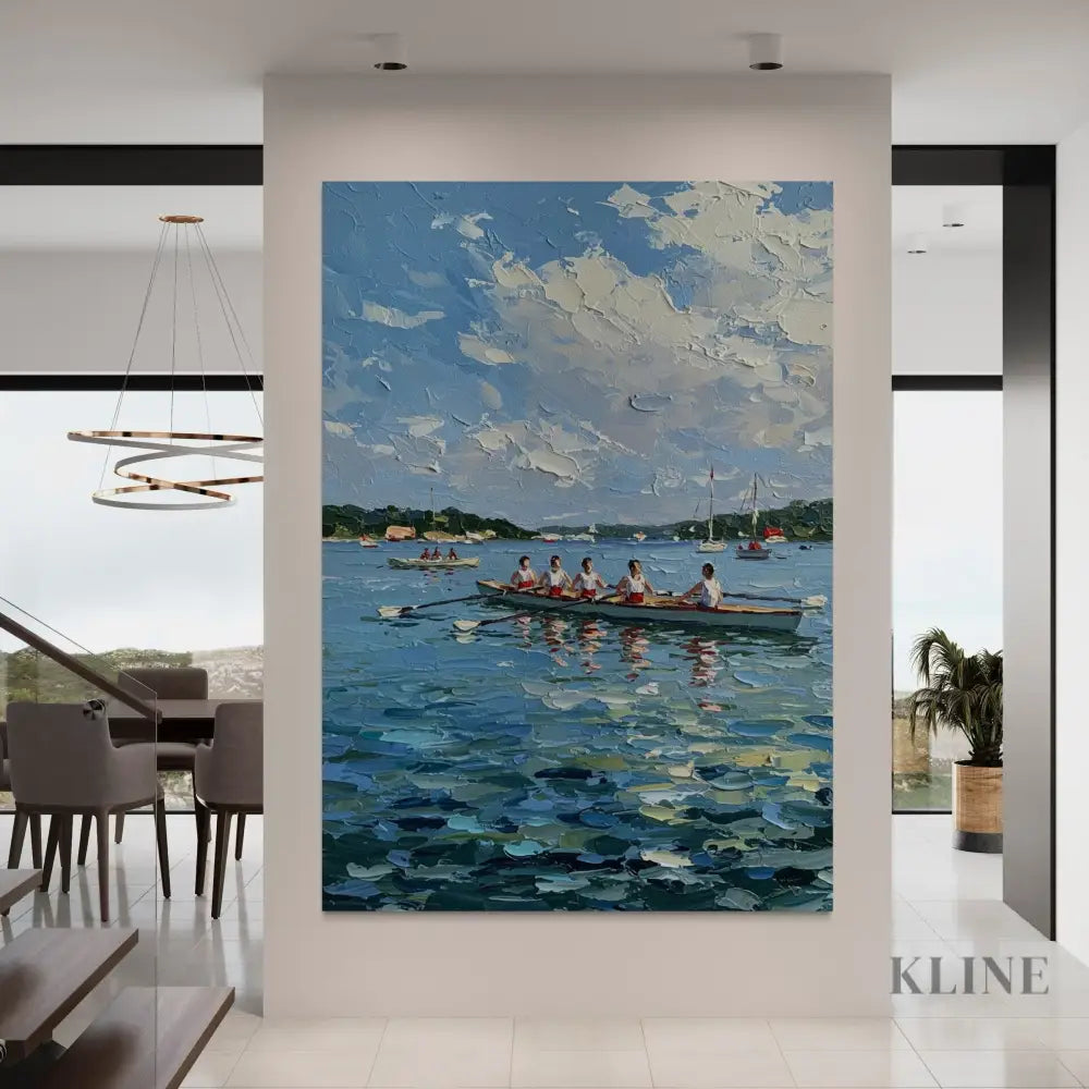 Sync in the Swell - Hand Painting 