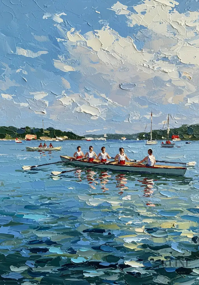 Sync in the Swell - Hand Painting 