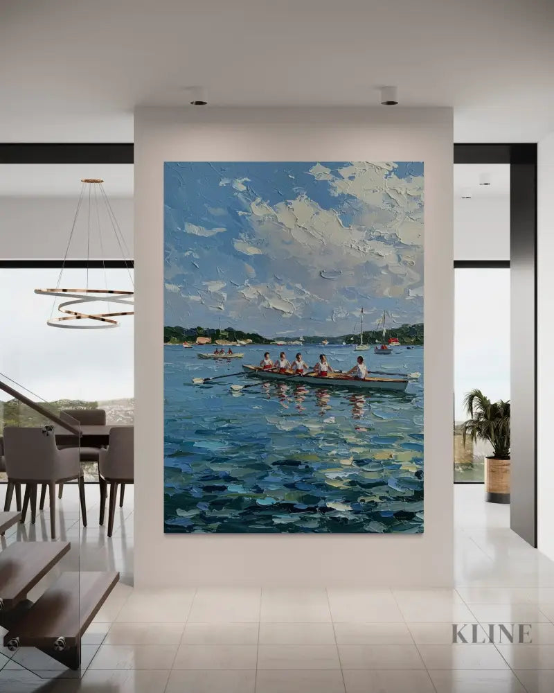 Sync in the Swell - Hand Painting 