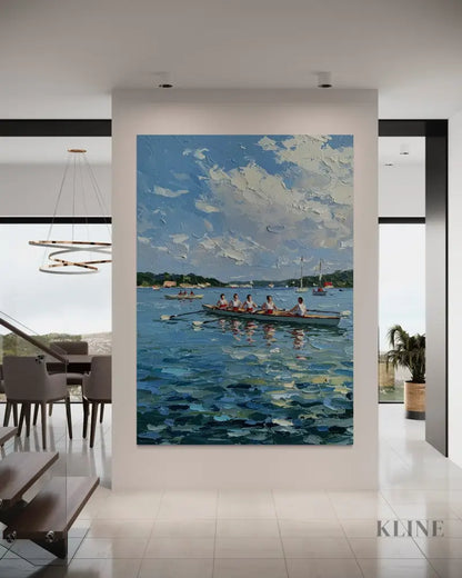 Sync in the Swell - Hand Painting