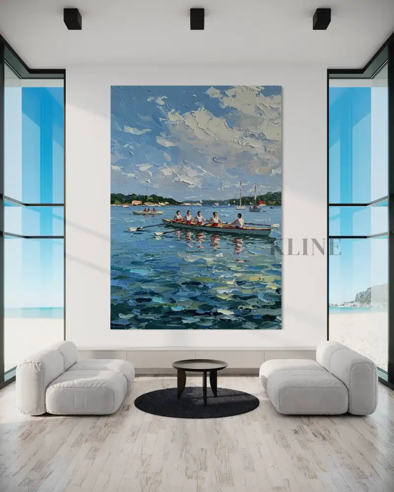 Sync in the Swell - Hand Painting