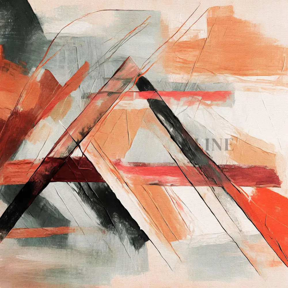 Taking Risks 1 - Hand Painting Dining Room Wall Art