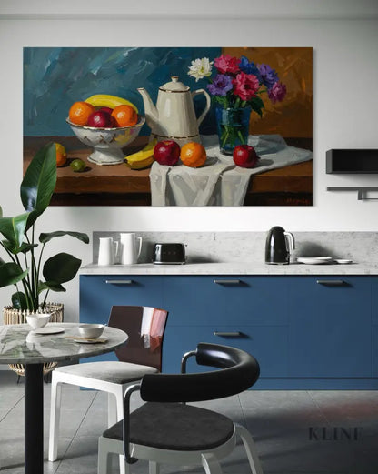 Teatime Stillness - Hand Painting