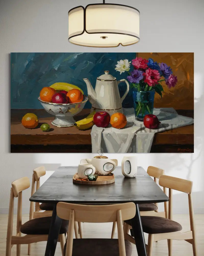 Teatime Stillness - Hand Painting