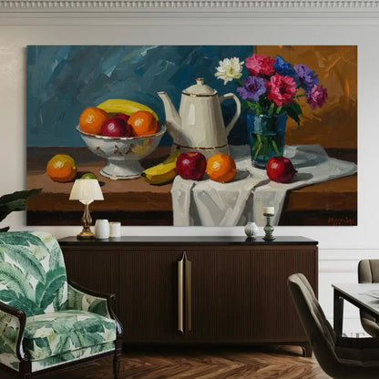 Teatime Stillness - Hand Painting