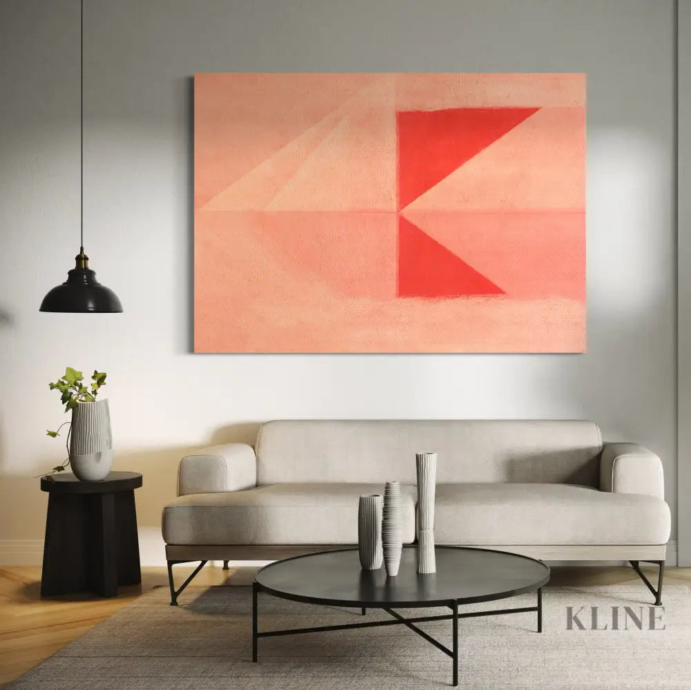 Terra Arabili 02 - Hand Painting Geometric Wall Art