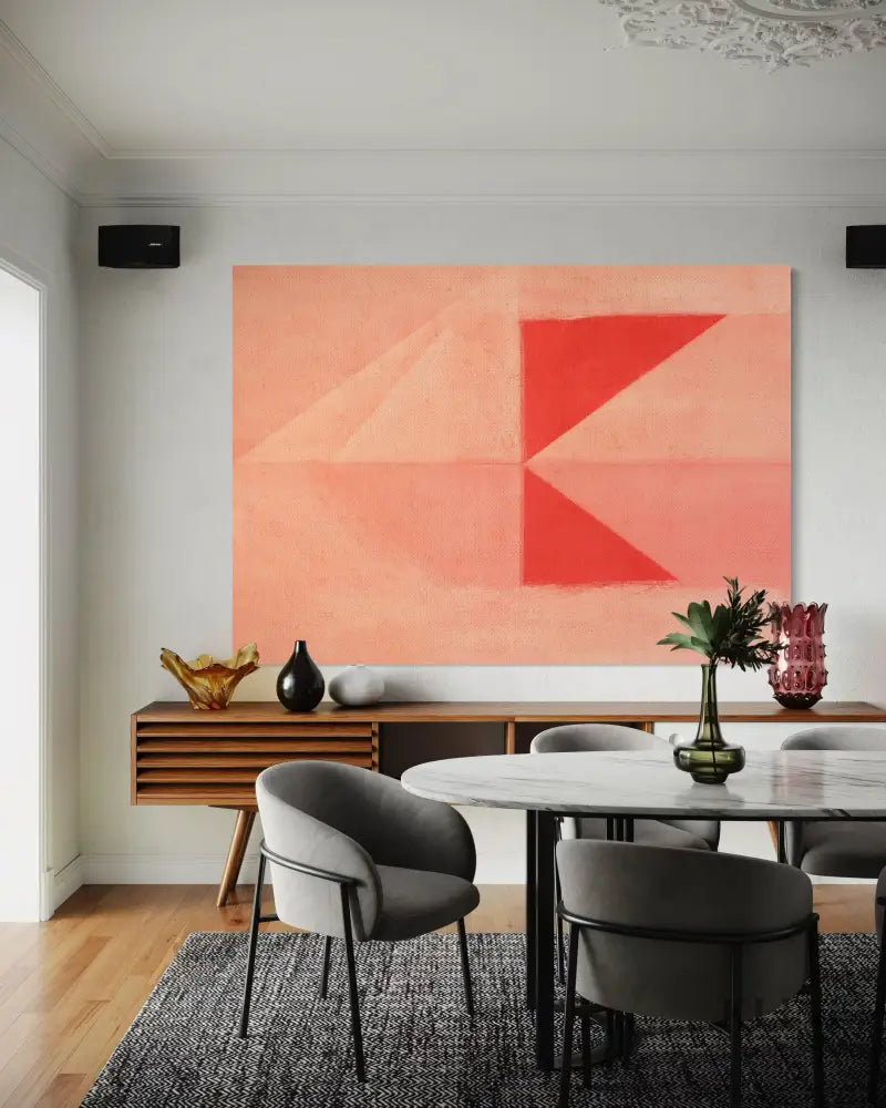 Terra Arabili 02 - Hand Painting Geometric Wall Art