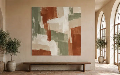 Terracotta No. 8 - Hand Painting