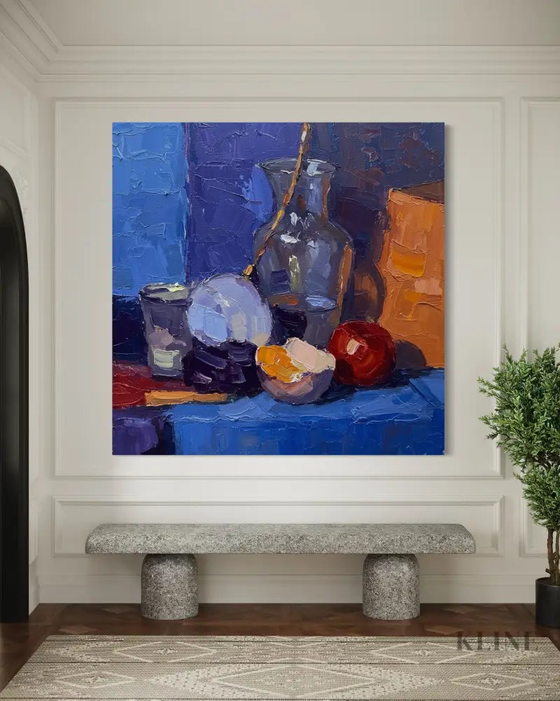 Textured Arrangement - Hand Painting