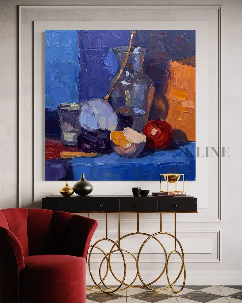 Textured Arrangement - Hand Painting Still Life