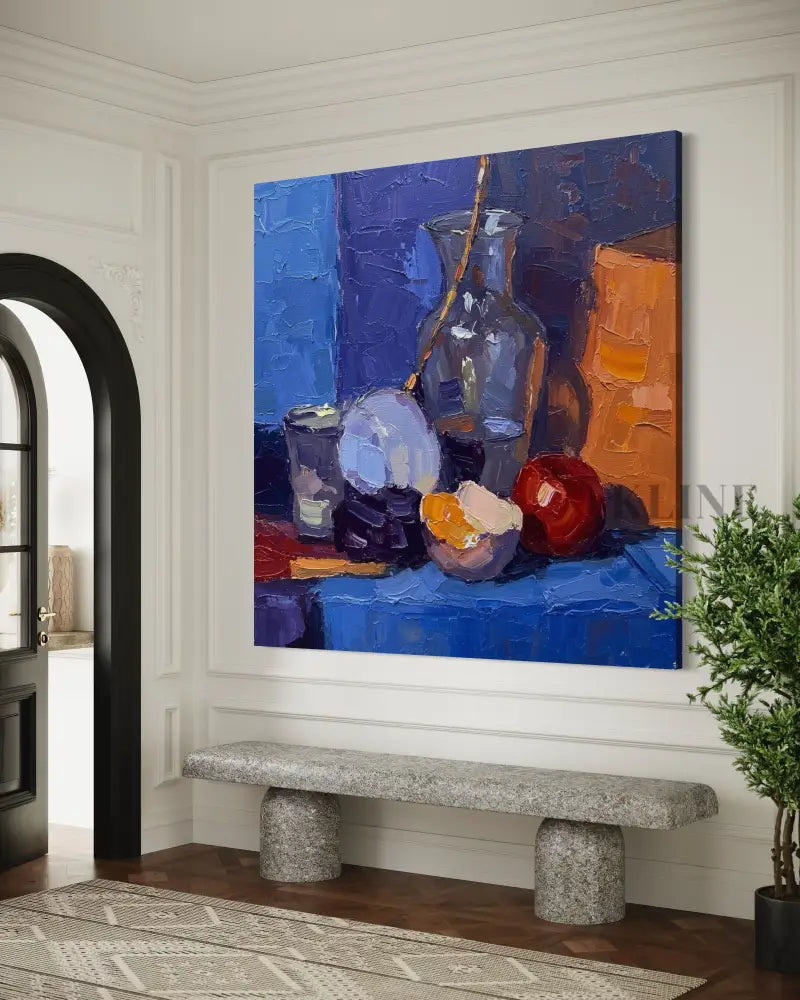 Textured Arrangement - Hand Painting