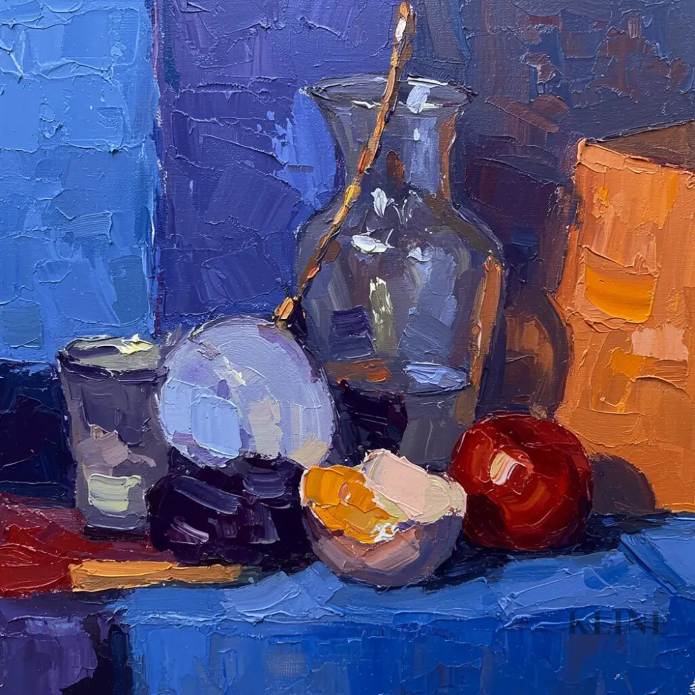 Textured Arrangement - Hand Painting