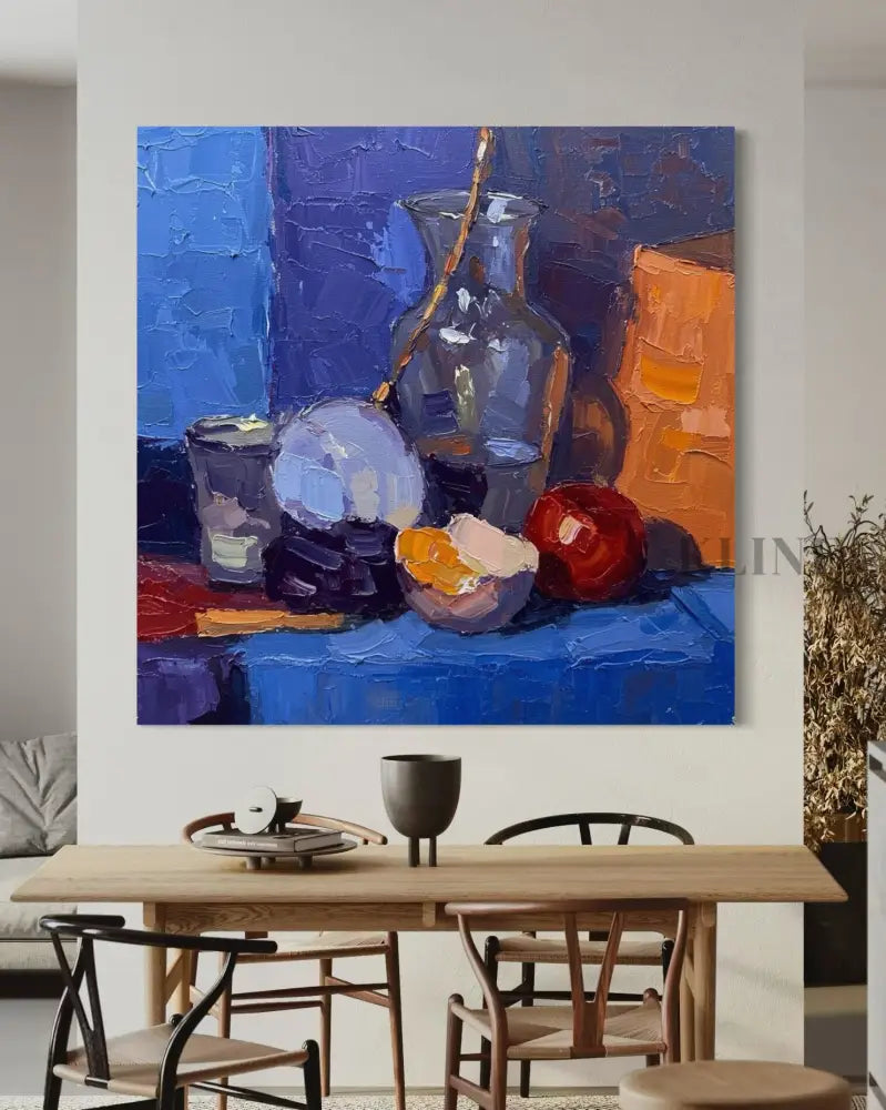 Textured Arrangement - Hand Painting Still Life