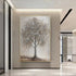 Textured Tree Form - Hand Painting